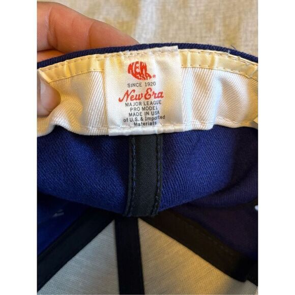 LA Dodgers Size 6 3/4 Hat New Era Diamond Collection Fitted Vintage - Picture 7 of 8